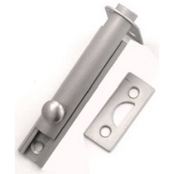 Belwith 3" Sat Ni Surface Bolt 1849-SN